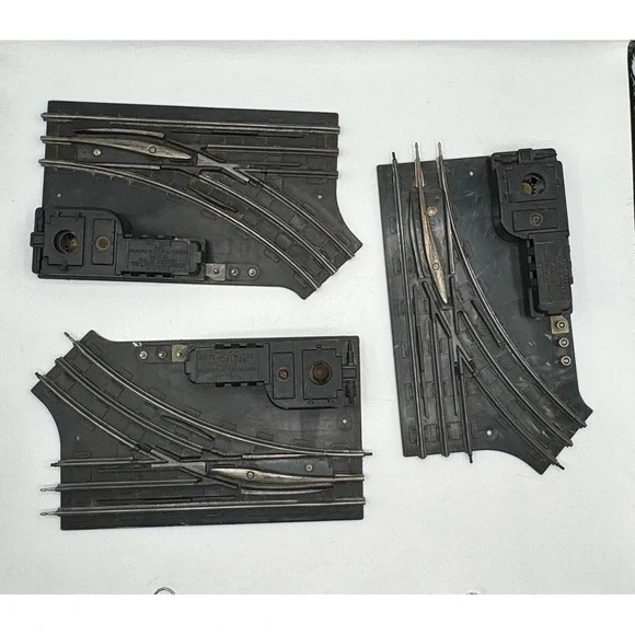 Lionel 1122 Remote Control Switch O27 Gauge Vintage Train Track Lot of 3 Read