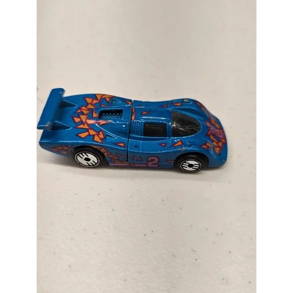 Hot Wheels Sol-Aire CX4 Blue 1983 Vintage‎ Diecast Race Car Mattel Malaysia