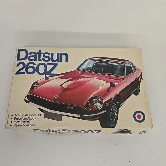 Vintage 1/24 ENTEX DATSUN 260Z No. 9008D NEW Open Box 1970s‎