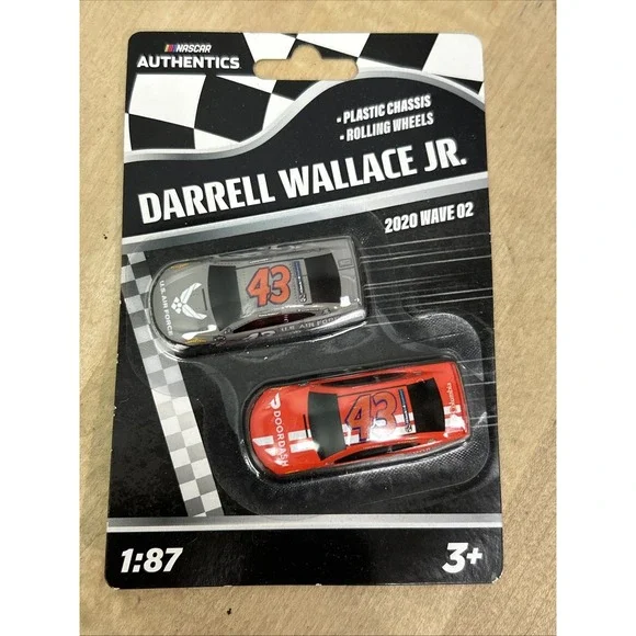 Darrell‎ Wallace Jr Bubba Racecar Diecast 43 Nascar Authentics 2020 Wave 02 1:87