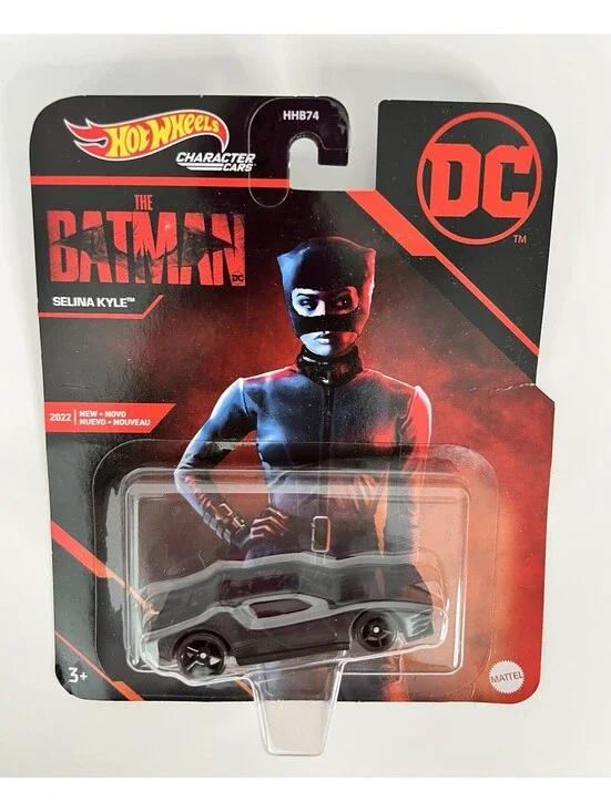 New Hot Wheels Character Cars DC The Batman Selina Kyle Catwoman 1:64