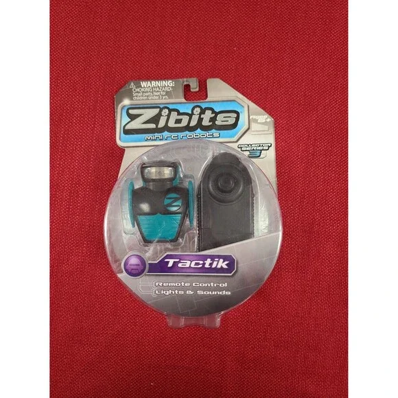 Zibits Mini Remote Control RC Robot Tactik Collector Series 3 New