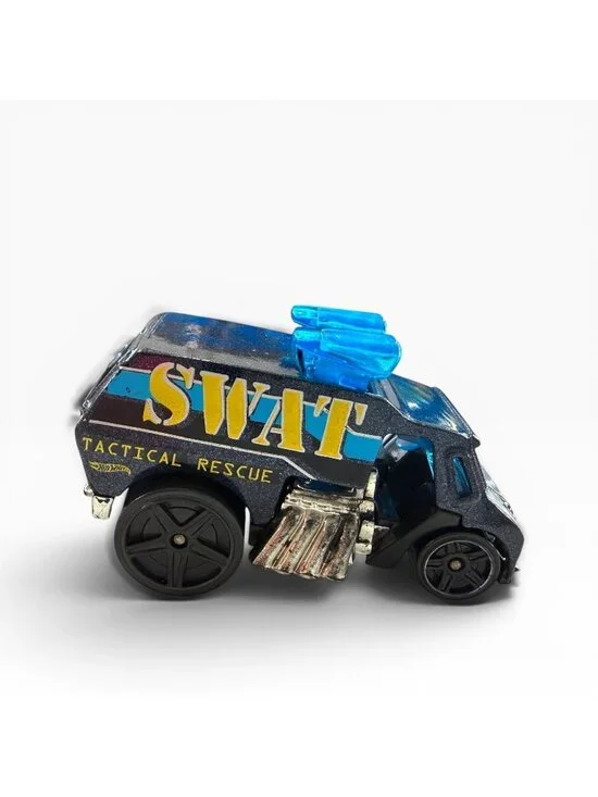 2011 HOT WHEELS CITY COOL-ONE SWAT TACTICAL BLACK DIECAST 2 3/8
