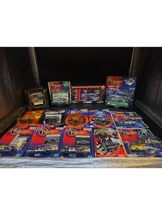 Vintage NOS Lot Of 14 Diecast Dale Earnhardt Sr. Cars 1/64 Scale Nascar