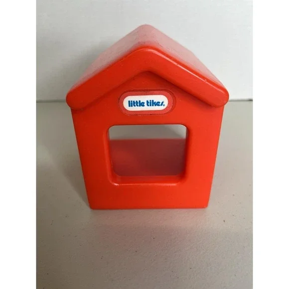 Little Tikes 1985 Vintage Creative Roadway‎ small red replacement train building