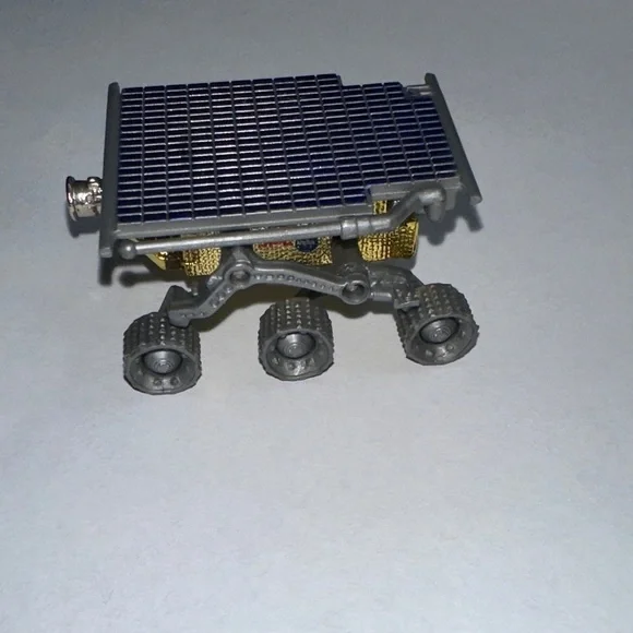 Hot Wheels JPL Sojourner Mars Rover diecast toy from the 1996 Mattel