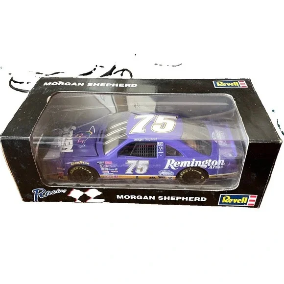 1996 Revell Racing Morgan Shepherd Remington Stren  Car 1:24 Scale Die-Cast