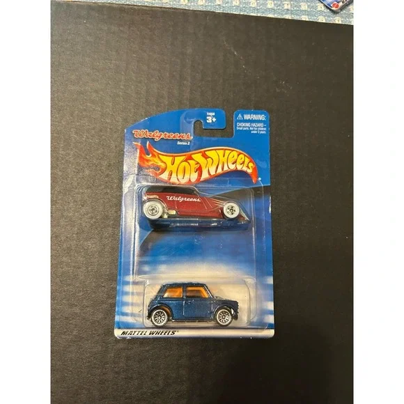 Hot Wheels Limited Ed 2000 Walgreens Series 2 Pack Phaeton & Blue Mini Cooper