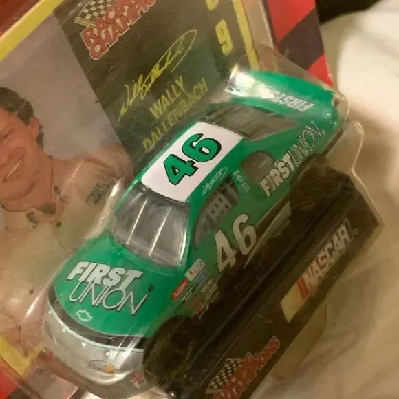 Vintage Racing Champions Wally Dallenbach #46 First Union NASCAR Die-Cast - New