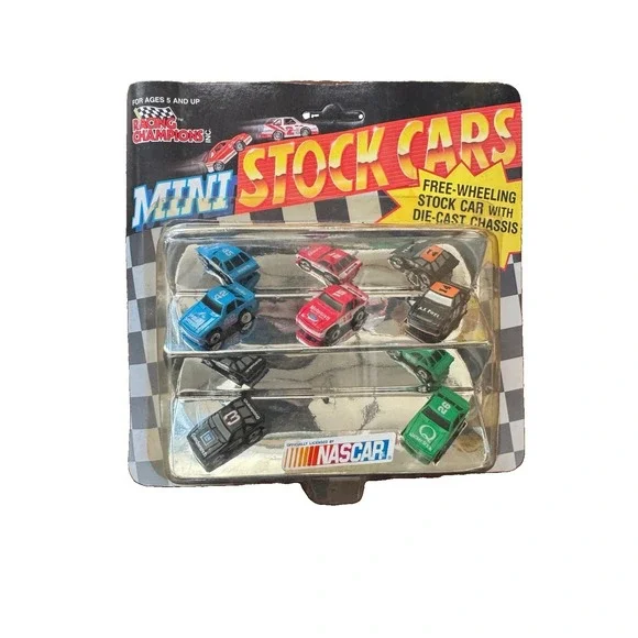 1990 Racing Champions Mini Stock Cars Assorted Drivers