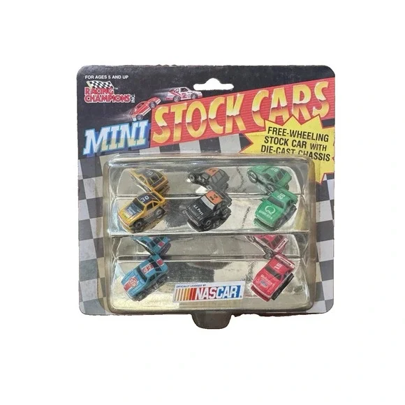 1990 Racing Champions Mini Stock Cars Assorted Drivers