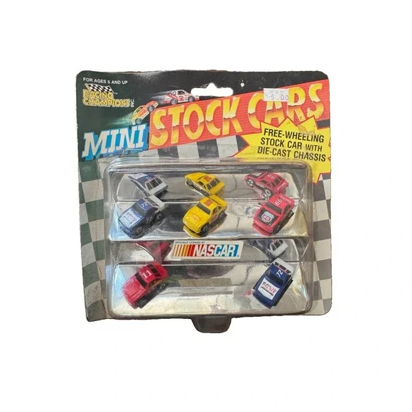 1990 Racing Champions Mini Stock Cars Assorted Drivers
