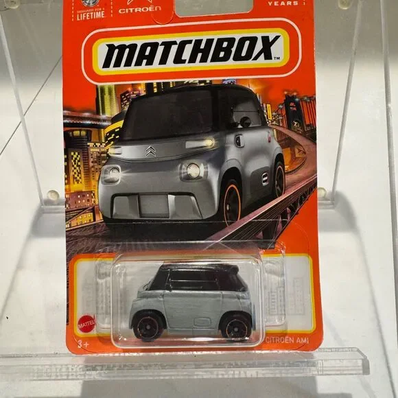 Matchbox Citroen Ami  Silver 2022 HFN86-4611 New In Box.