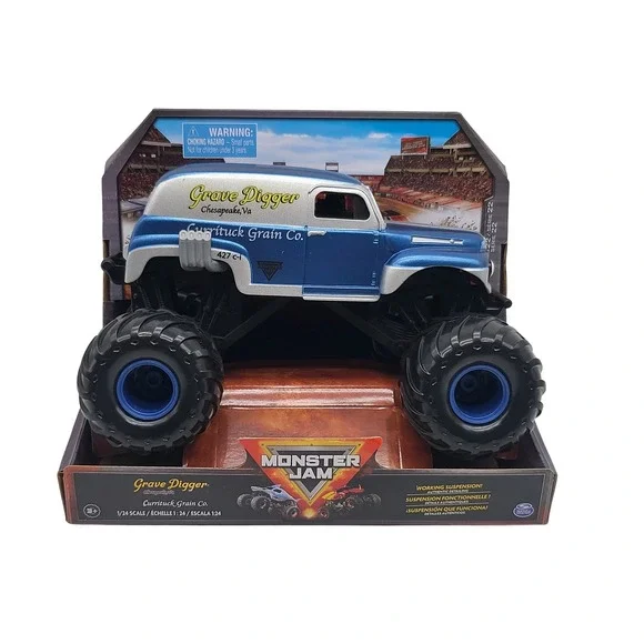 Monster Jam Grave Digger Currituck Grain Co 1:24‎ Scale Diecast Truck New