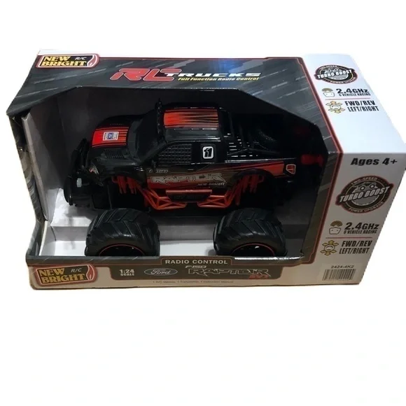 Ford F150 Raptor RC Truck Toy NEW Black Red Remote Control Car