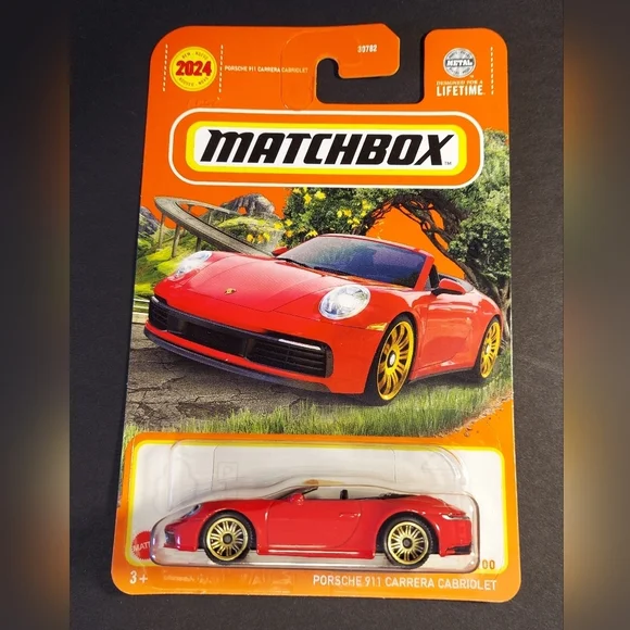 Porsche 911 Carrera Cabriolet Hotwheels
