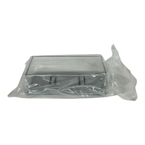 Acrylic Case with Plastic Base 1:64 Scale‎ Models Slots And Rubber Band