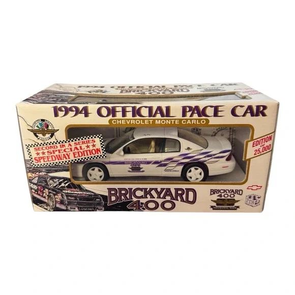 1994 Official‎ Pace Car Brickyard 400 Chevrolet Monte Carlo 1/25 Scale - Promo