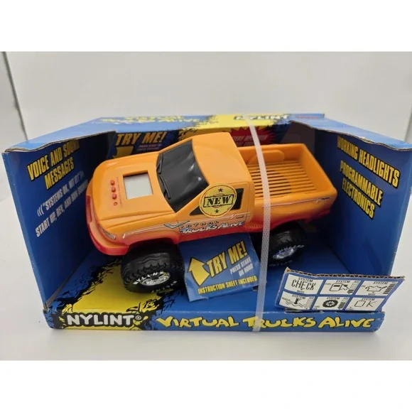 RARE NIB‎ Nylint Virtual trucks alive  ©1998 No. 4461