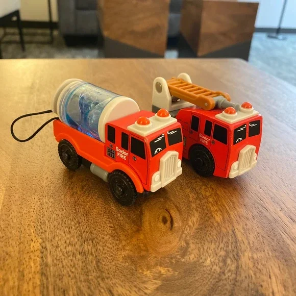 Thomas & Friends‎ Wooden Railway Sodor Fire Hook & Ladder and Water Tanker Set