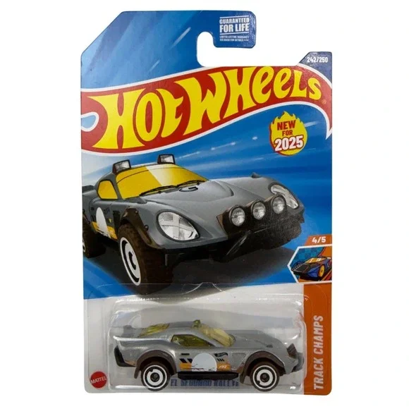 Hot Wheels El Segundo‎ Rallye Silver Track Champs 4/5 New for 2025 242/250 HYW58