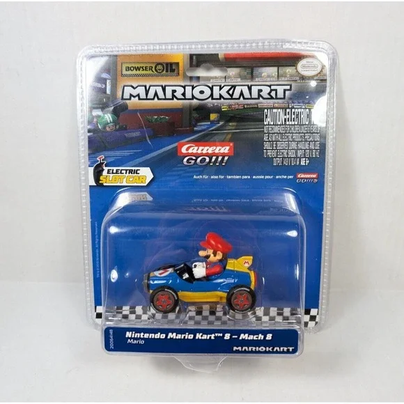 Mario Kart Carrera GO! Electric‎ Slot Car Mach 8 Racer Super Mario Nintendo