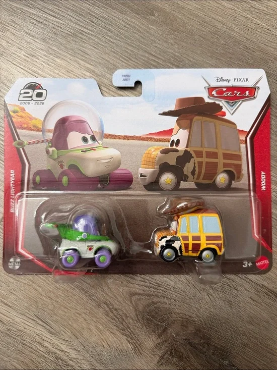 Disney Pixar Cars Toy Story 2 Pack