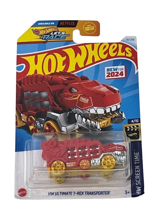 Hot Wheels Ultimate T-Rex Transporter Screen Time 55/250 2024