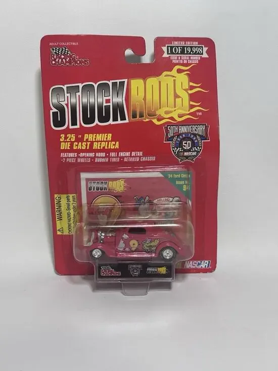 Racing Champions Stock Rods #9 Ford Coupe 1:64 Scale Limited Edition 1 of 19,998