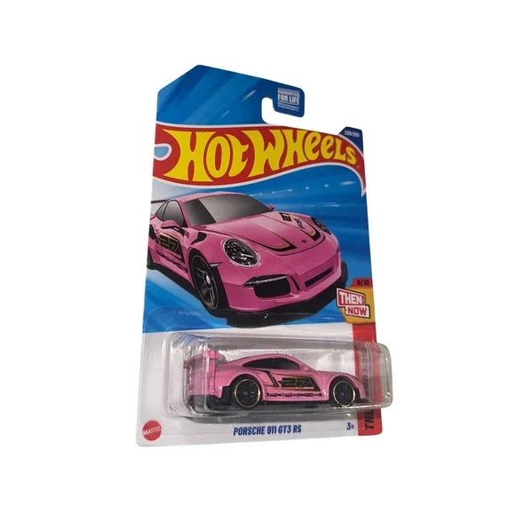 Hot Wheels Porsche 911 GT3 RS Pink 220/250 Then and Now 2024 Diecast Car