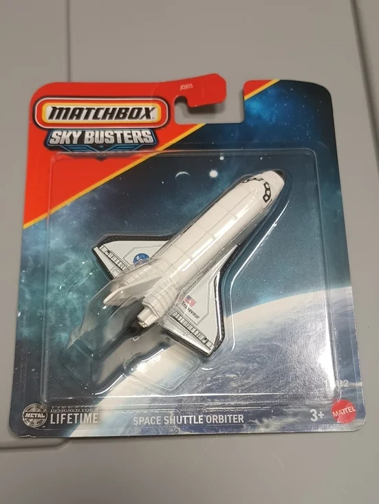 Matchbox Sky Busters White Space Shuttle Orbiter Toy