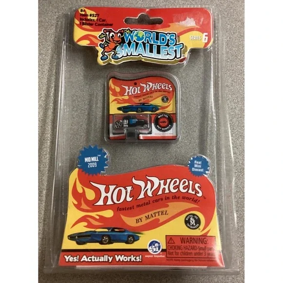 Worlds Smallest Hot Wheels Series 6 Item #527  MID MILL 2009