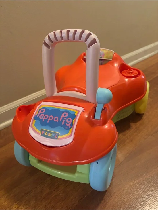 Peppa Pig Active 2-in-1 Ride-On and Walker
