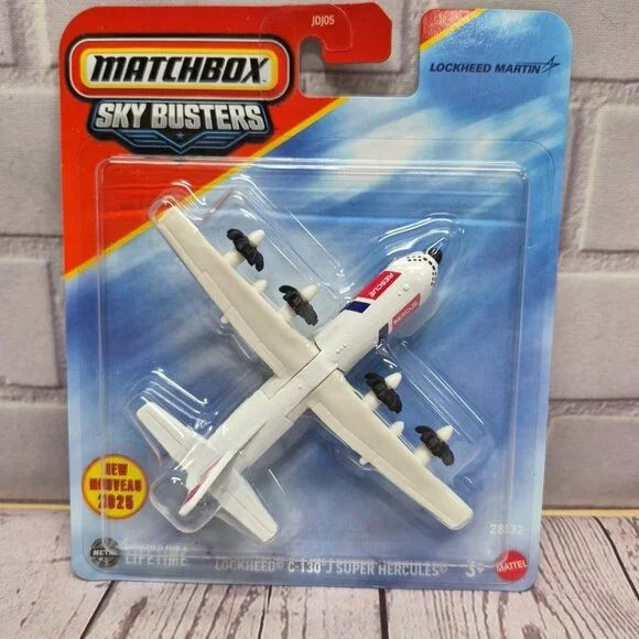 Matchbox‎ Skybusters Lockheed C-130J Super Hercules, Sealed Package