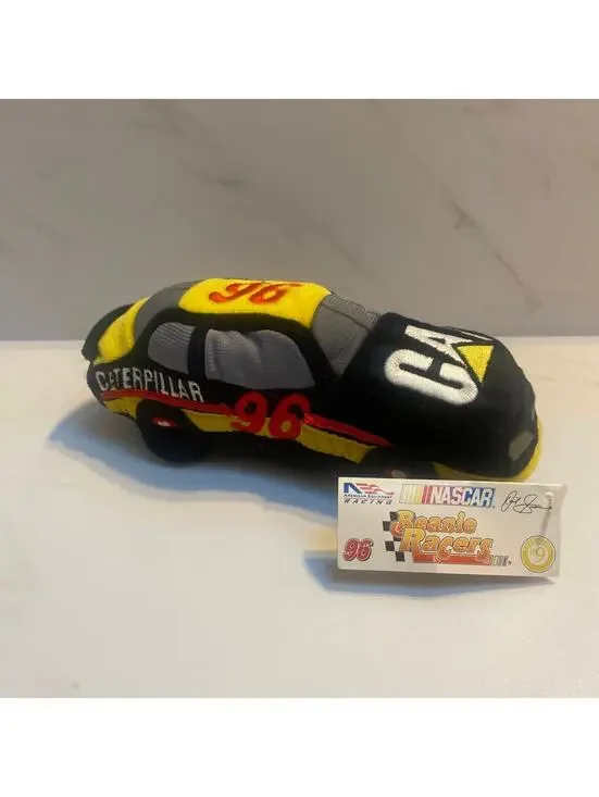 NASCAR Beanie Racer CAT Caterpillar 96 David Green Plush Toy 1998 Walgreens NWT