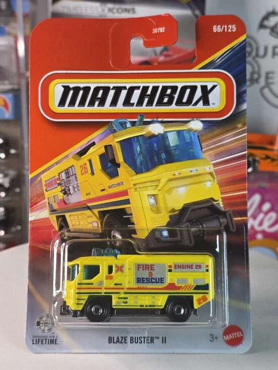 2026 Matchbox Blaze Buster II Yellow MOC