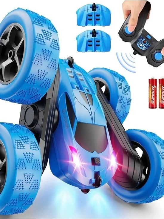 NEW - Remote Control Car, RC Cars Toys for Kids Ages 6-12, 4WD Stunt Car