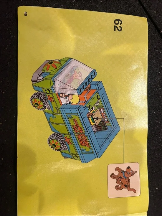 Mystery Machine Kids Toy Vehicle - Blue & Green