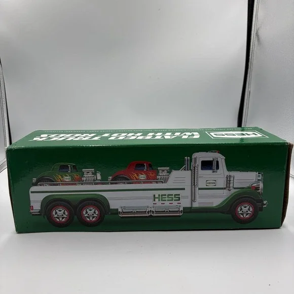 Hess Truck 2022 Flatbed Truck and‎ Hot Rods W/ Led Lights & Sounds
