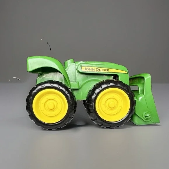 TOMY John Deere Sandbox Toy Tractor Front Loader 6