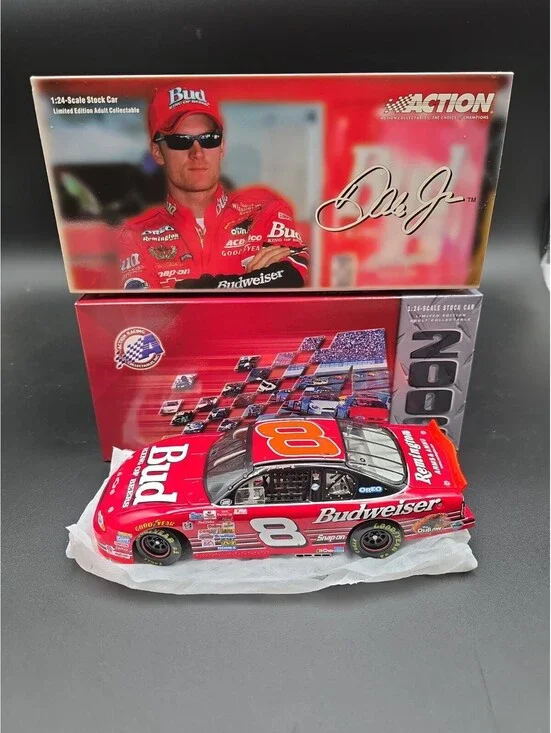 2000 Dale Earnhardt Jr Budweiser Bud No Bull Richmond Rookie Action NASCAR 1/24