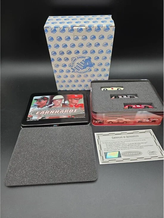 The Legendary Earnhardt Racing Family 1:64 Scale 3 Car Set Limited Edition Tin