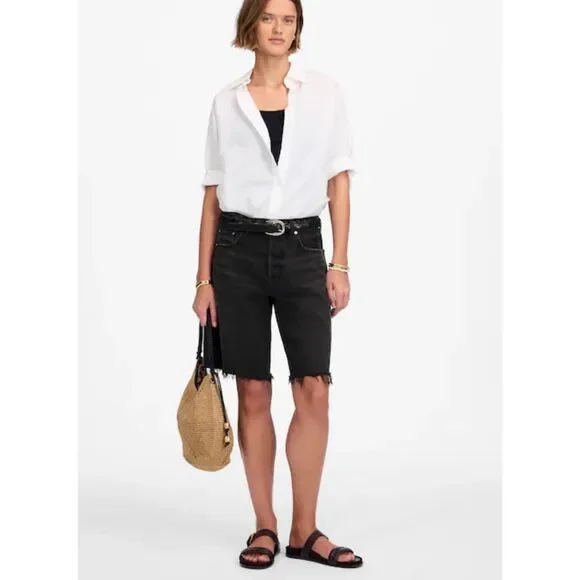 Madewell The Essex Long Baggy Shorts Women’s Size 31