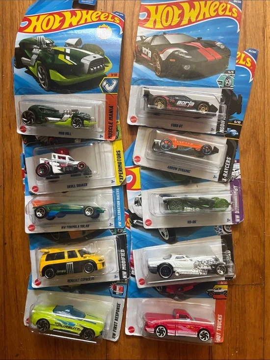 Assorted Kids Toy Car Pack - Multi-Color