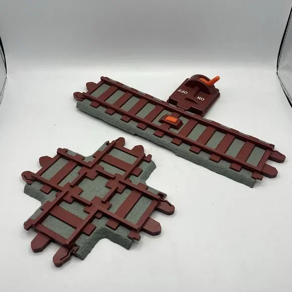 Vintage Playskool Express Train Track Replacement 2 Piece