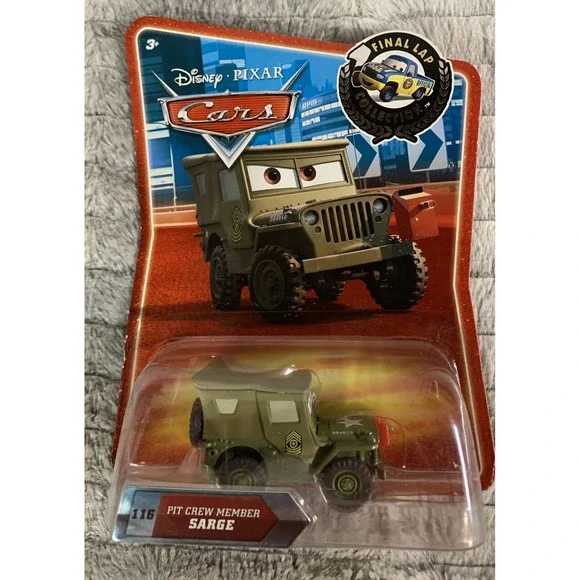Disney Pixar Cars Final Lap #116 PIT‎ CREW MEMBER SARGE