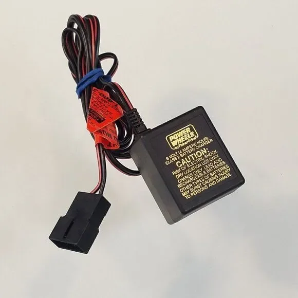 Power Wheels Fisher Price 6 Volt 400mA Class 2 Battery Charger 00801-0976