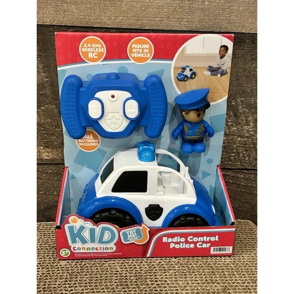 Kid Connection Radio Control Police Car New‎ In Box