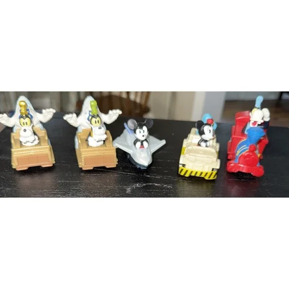 Lot‎ 5-McDonalds  Disney  Micky and Minne Runaway Railway Train Toys