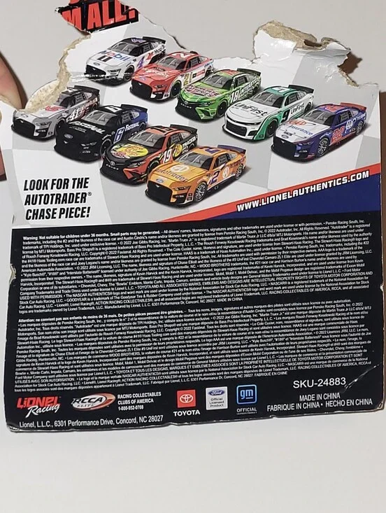 Joey Logano #22 AAA Insurance Die-Cast Car